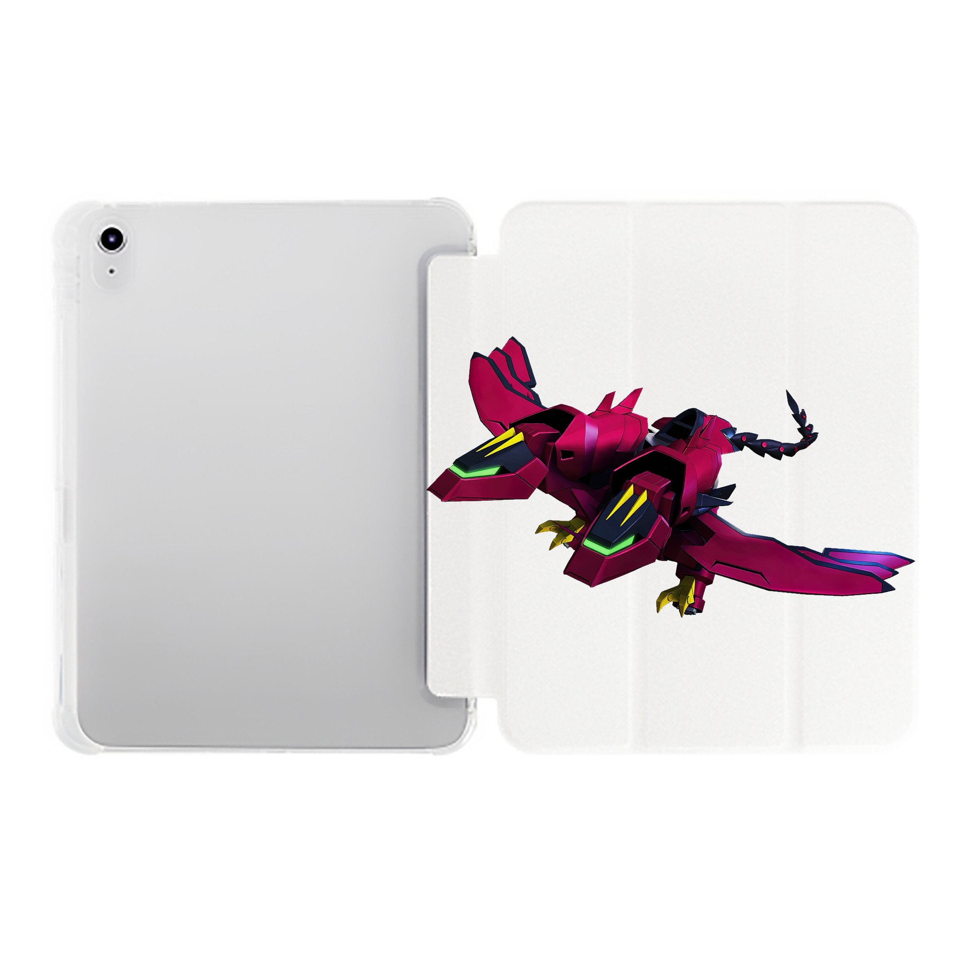 （画像用） 機動戦士ガンダム Mobile Suit Gundam IPad ケース ペン収納付き 三つ折りスタンド PUレザー×シリコン 対応機種9.5/10.5/10.9インチ